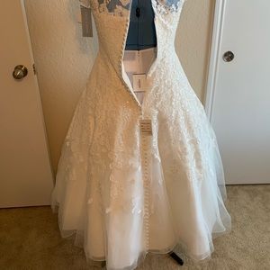 Bridal Tealength White Slip Size 12